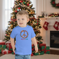 Peace on Earth Toddler Tee - Christmas Party Scene