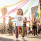 Peace on Earth Toddler Tee - Festival lifestyle shot
